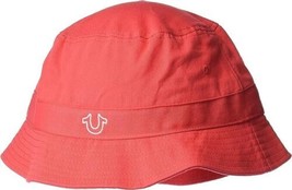 True Religion Hs Outline Bucket Hat True Red ( One Size ) - £55.16 GBP