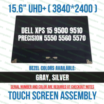 15.6&quot; UHD 4K LCD Touch Screen Assembly 90T02 Dell XPS 15 9510 Precision ... - £221.34 GBP