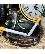 Victorian Gizmo Steampunk Octopus Ashtray Figurine Nautical Ocean Naval ... - $31.44 CAD