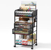 Versatile 5-Tier Art &amp; Craft Organizer Rolling Cart - Perfect for Home &amp;... - $130.63