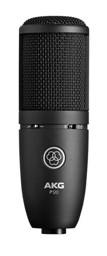 AKG Pro Audio Vocal Condenser Microphone, XLR, Black, 6.00 x 8.00 x 12.0... - $205.99+