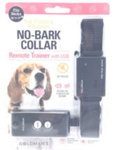 Goldman No Bark 50 Meter Range Remote Control Dog Trainer Collar No Shoc... - £21.72 GBP