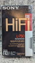 Sealed Vintage Sony Video Cassette Tape L-750 Betamax ESX Super HiFi Dyn... - $5.49
