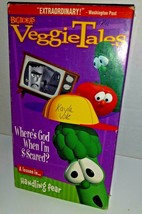 VeggieTales Where’s God When I’m S-Scared? VHS Video Tape Christian Fait... - £11.67 GBP