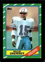 1986 Topps #354 Willie Drewrey Exmt (Rc) Oilers *XR30998 - £0.76 GBP