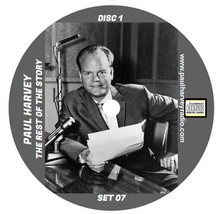 Paul Harvey (Set 07) The Rest of the Story 100 Episodes on 5 Audio CDs - $29.99