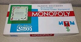 Vintage 1961 Monopoly Board Game by Parker Brothers - Classic Original C... - $56.19 CAD