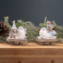 Gnome on Sled Figurine (Set of 2) - $51.66