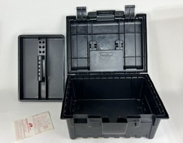 Large Plano Model 761 Snap Close Black Case with Removable Utility Tray - £19.25 GBP