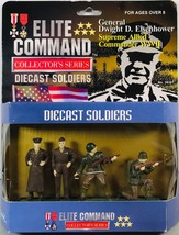 Blue Box Elite Command WW2 Toy Die-Cast Metal Soldiers Eisenhower 1:32 Brand New - £9.63 GBP