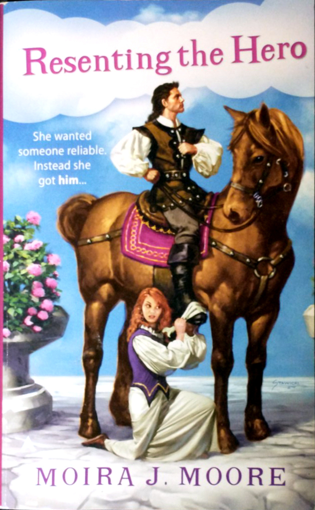 Resenting the Hero by Moira J. Moore / 2006 Ace Comic Fantasy Paperback - $1.13