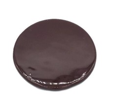 Large Artisan Ceramic Round Coaster Tile, Glossy Office Desk Accessories... - £24.24 GBP+