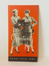 WW2 Recruiting Journal Pamphlet Home Front WWII Opportunity Women Army W... - £23.35 GBP
