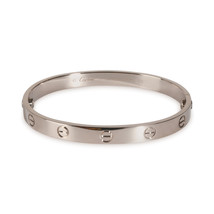 Cartier Love Bracelet (White Gold) Women Silver One Size - $8,417.00