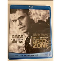 Green Zone Blu ray Disc 2010 2 Disc Set Matt Damon Rated R - £3.86 GBP