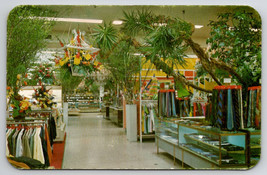 Allentown PA Hess Department Store Flower Show Over Mens Clothing Postcard H45 - $5.95