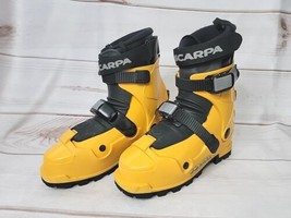 SCARPA Boots Yellow Men&#39;s 6/7 SX Mountaineering Ice Climbing Alpine Tele... - £79.74 GBP