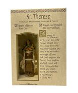 St. Therese of Lisieux Figurine Resin Saint Sculpture 3.5&quot; New Boxed by ... - $290.94 MXN
