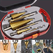 6pc Titanium Drill Bit Set for Precision Metal Drilling - £20.40 GBP