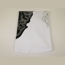 Men LAVERITA European Fashion Crew Shirt Rhine Stones Medusa 94491 White image 5