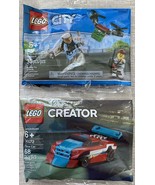 Lego City☆Creator☆30572+30362☆Race Car☆Sky Police☆Jetpack☆Boy Toy☆Gift☆LOT - $32.78 CAD