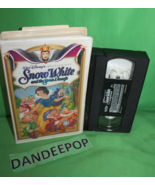 Walt Disney Masterpiece Snow White And The Seven Dwarfs Clam Shell VHS M... - £7.10 GBP