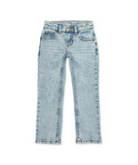 Wonder Nation Boys Distressed Straight Leg Denim Jeans Husky 12 - Adj Waist - $207.66 MXN