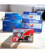 Sony HF High Fidelity 90 Minute Scotch Maxell Cassette Normal Blank Tape... - $187.21 MXN