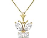 Galaxy Gold GG 14K Solid Yellow Gold Cubic Zirconia Pendant Necklace for... - $476.18