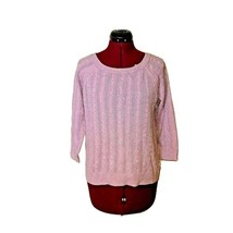 American Eagle Outfitters Sweater Lavender Women Size Medium Cotton Blend - £14.90 GBP