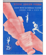 New Official Program East-West Baseball Classic Negro League New 1946 Re... - €42,67 EUR