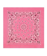 Rothco Jumbo Trainmen Paisley Bandana Cotton Pink Headwrap Face Cover 27X27 - $13.19 CAD