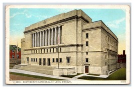 Scottish Rite Cathedral St Louis Missouri MO WB Postcard V18 - £2.29 GBP