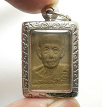 LP TOH BUDDHA MAGIC POWDER AMULET PENDANT LP UTTAMA BLESSED IN 1992 LUCK... - £59.66 GBP