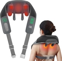 Cili Cordless Neck Massager With Heat, 4D Shiatsu Shoulder, Gift For Dad Mom - $54.99