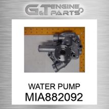 MIA882092 Water Pump Fits John Deere (New Oem) - $188.06