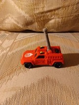 Hot Wheels Fire Truck Water Cannon Toy Car Vehicle 1994 Red Mattel Made ... - $7.92