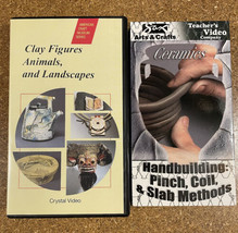 Museum Series Clay / Ceramics Teachers Pinch Coil Slab VHS Video Tape - £6.66 GBP