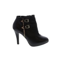Me Too &quot;Lawn&quot; Leather Stiletto Heel Ankle Booties Shoe Size 11 - £38.10 GBP