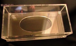 Mid Century Clear Lucite/Acrylic Tissue Box/Holder - $39.99