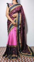 INDIA/PAKISTANI/BOLLYWOOD/PARTY WEAR Handloom COTTON SAREE - $87.74