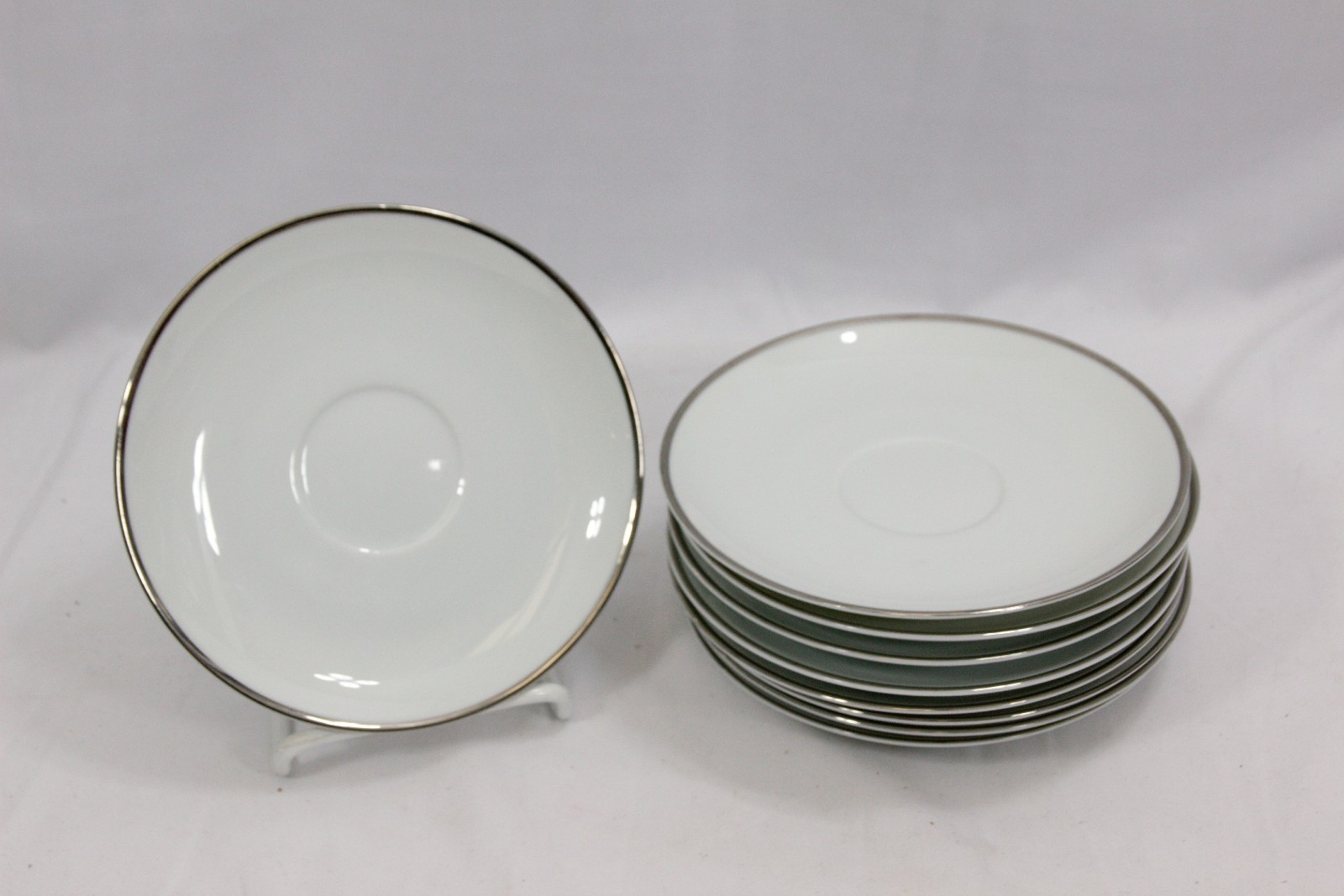 Noritake Elegance 5582 Saucers  Lot of 9 - $18.61