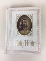 Vtg Holy Bible Red Letter Reference King James Regency Publishing 1971 Used - £19.46 GBP