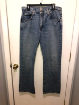 J Crew Mens 34X32 Vintage Bootcut Cotton Jeans Made In Canada - $11.87