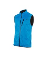 Mizuno Breath Thermo Vest Mens S Blue Full Zip Golf Cycling Performance NEW - £38.66 GBP