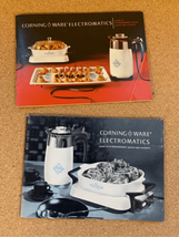 CorningWare Cookbook Manual-Electromatics Lot of 2 Booklet Vintage - $13.27