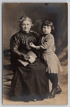 Latrobe PA RPPC Sweet Grandmother Siard And Darling Rachel c1910 Postcard N30 - £15.89 GBP