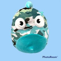 New Squishmallows 5” Calais the Green Camouflage Chameleon Walgreens Plu... - £14.69 GBP