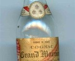 Grand Marnier Cognac Glass Mini Bottle 1936 Illinois Tax Stamp Chateau d... - $74.17