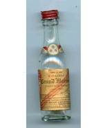 Grand Marnier Cognac Glass Mini Bottle 1936 Illinois Tax Stamp Chateau d... - £57.93 GBP